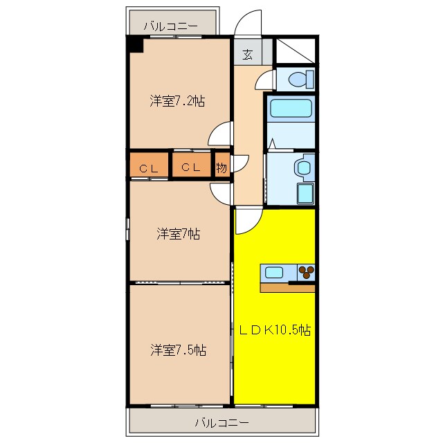 間取り図 はなみずき