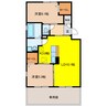 ロイヤル花水木 2LDKの間取り