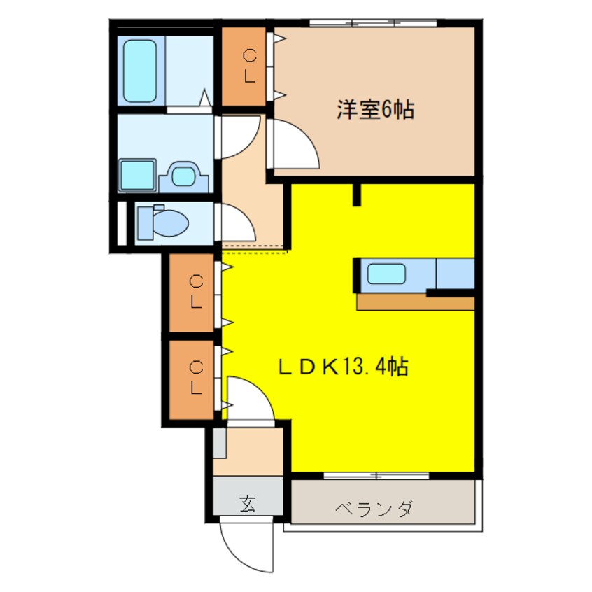 間取図 ピアヴィレッジ