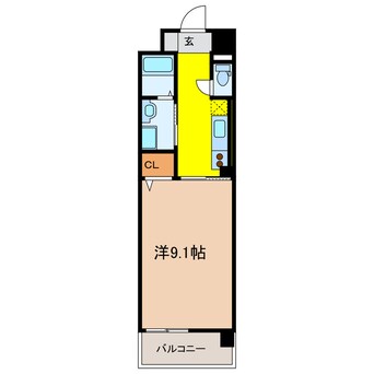 間取図 イースト　アヴェニュー