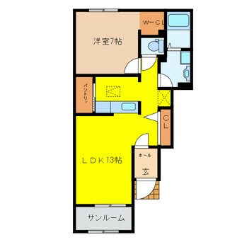 間取図 ウエストリバー
