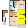 カーサブローテＡ 2LDKの間取り
