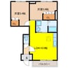 リビングストン 2LDKの間取り
