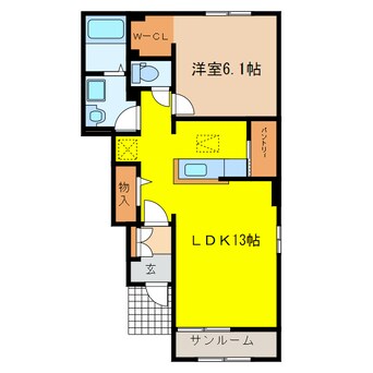 間取図 ファミリア