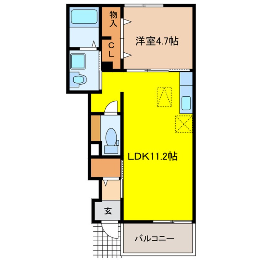 間取図 サンフィールド