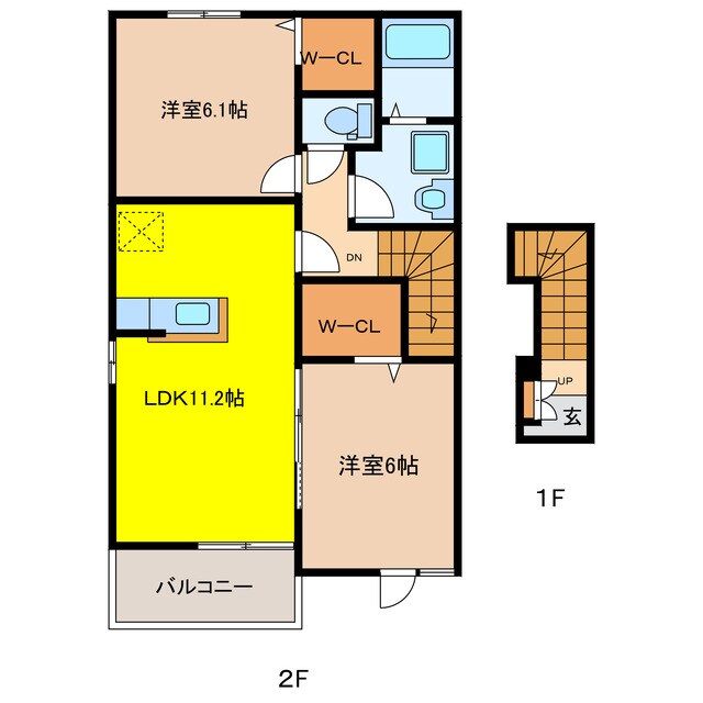 間取り図 サン　ビレッジ