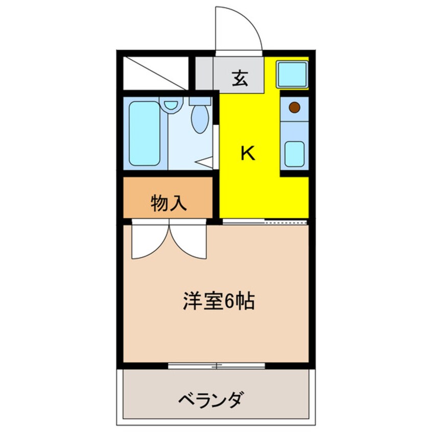 間取図 アパートメントハウスダイニチ