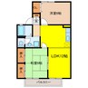 ＫＵＷＡ　ＨＯＵＳＥ 2LDKの間取り
