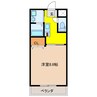 プランドール 1Kの間取り