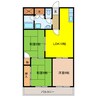Ｌａ　Ｖｉｌｌｅ 3LDKの間取り