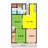 Ｌａ　Ｖｉｌｌｅ 3LDKの間取り