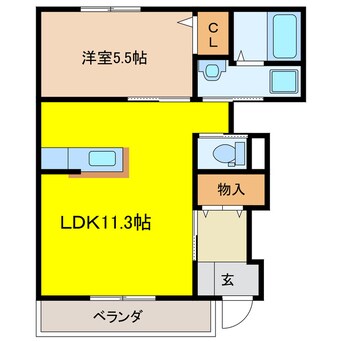 間取図 リアン