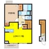 イノセント　フェアリー 1LDKの間取り