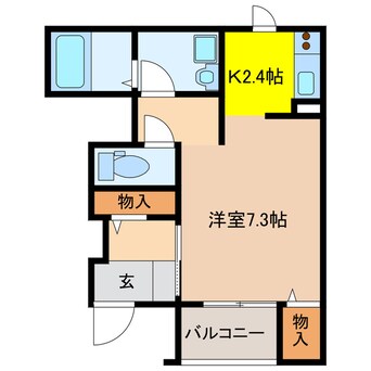 間取図 カーサ　ボヌール