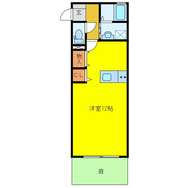 間取り図 D′grance三塚