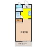 青柳ヒルズ 1Rの間取り
