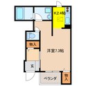 コンフォートビブレの間取図