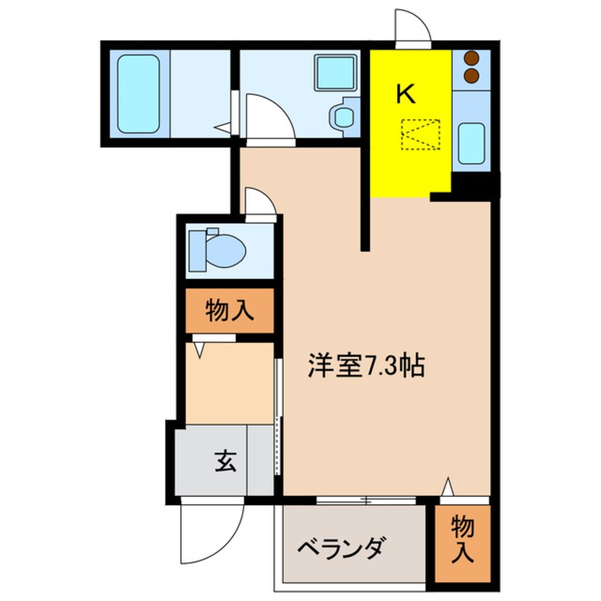 間取図 コンフォートビブレ