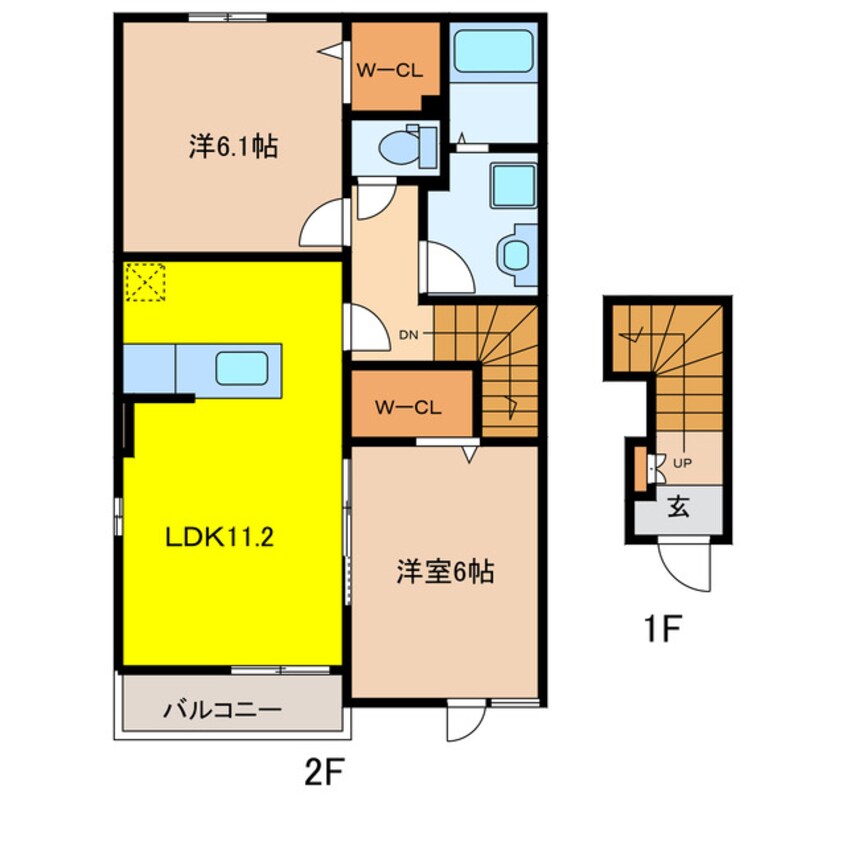 間取図 フリーデ