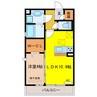 リヴエールＭ 1LDKの間取り