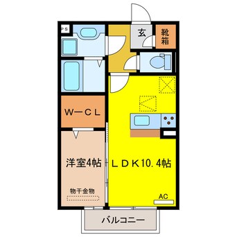 間取図 リヴエールＭ