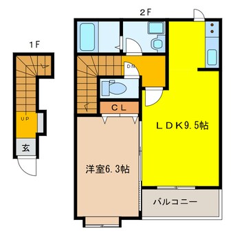 間取図 アサージュ