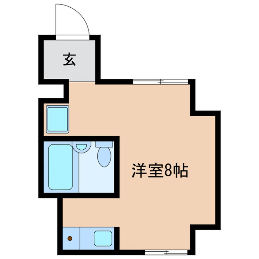 間取図 ピーコックビル