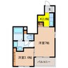 ダイヤモンド 2Kの間取り