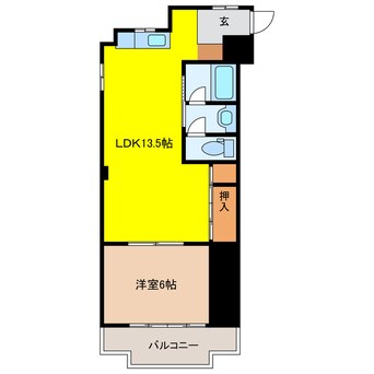 間取図 リアナ三塚弐番館