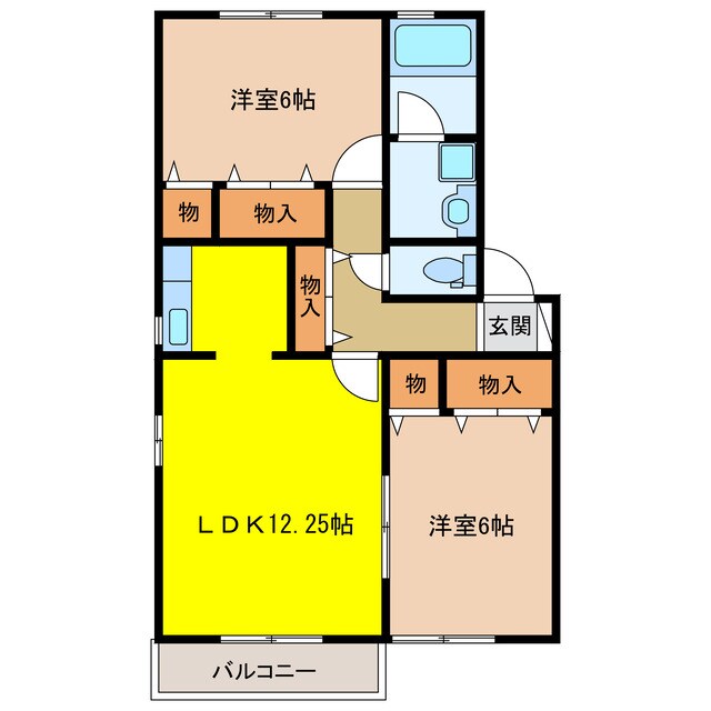 間取り図 グランシティソレーユＡ棟