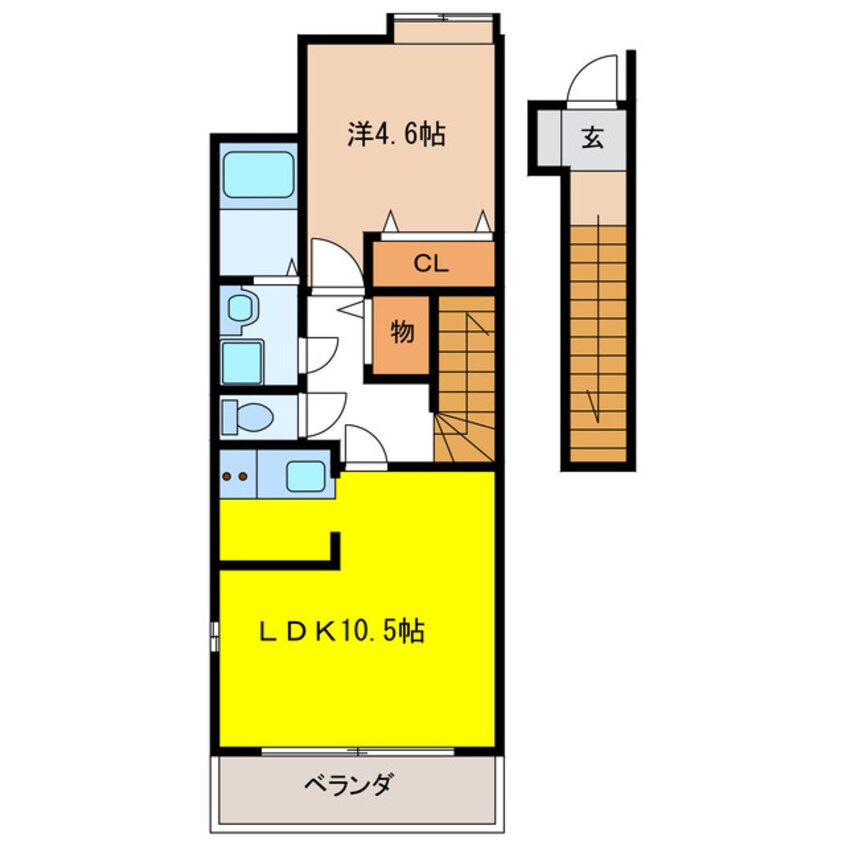 間取図 バンデ　グランデⅡ