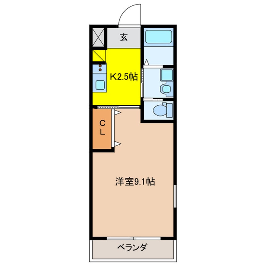 間取図 レ・プランシュ