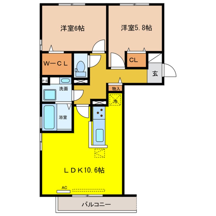 間取図 アドラブール