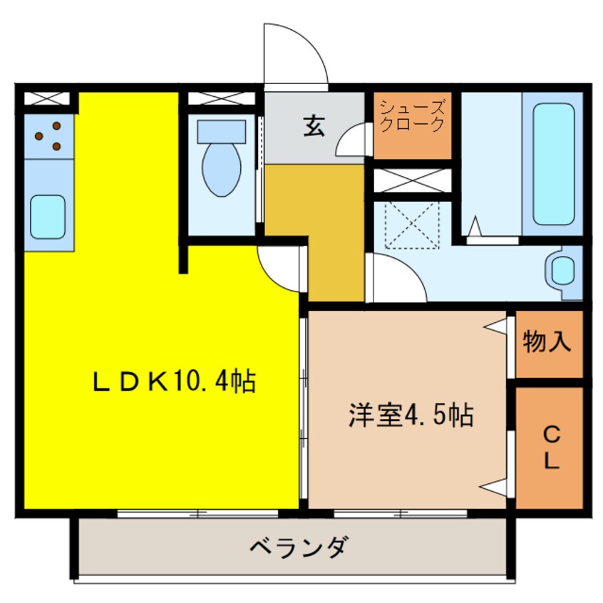 間取図 アドラブール