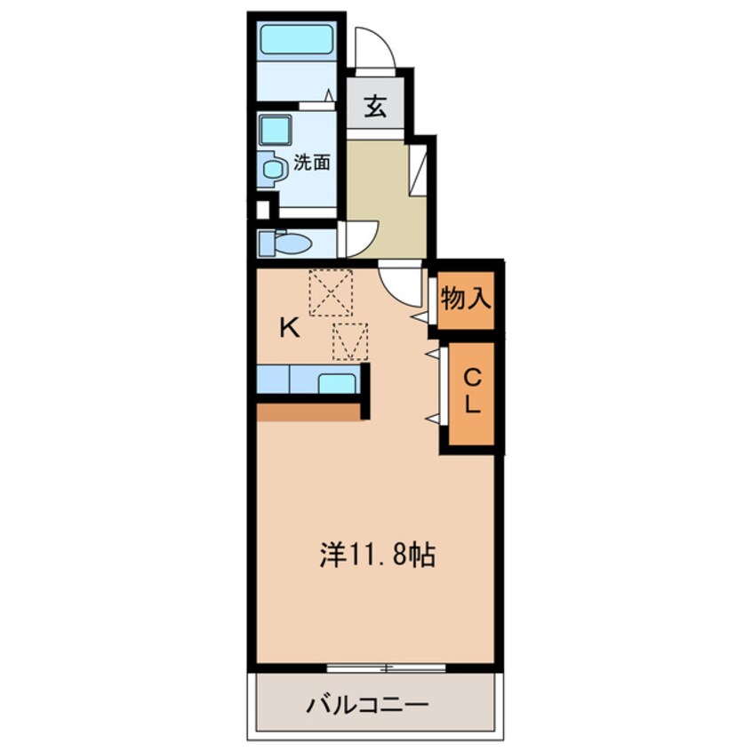 間取図 レーヴ・ルル