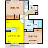 マシェリS　Ⅱ 2LDKの間取り