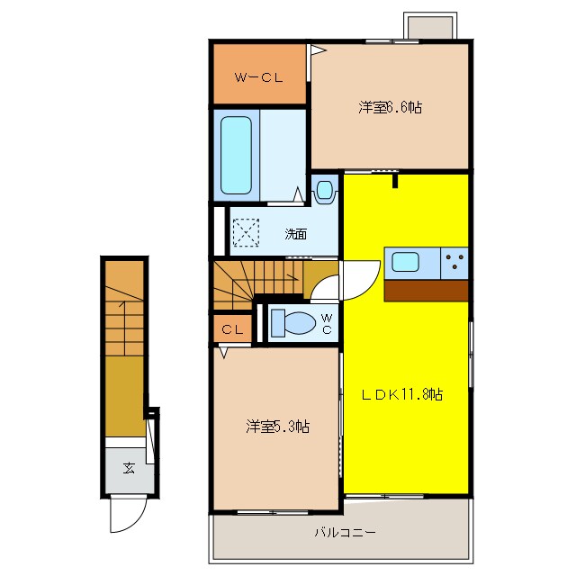間取り図 アンジーハウスⅠ