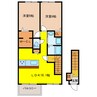 ｐｒｏｇｒｅｓｓ 2LDKの間取り