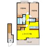 フォルトゥーナ 2LDKの間取り