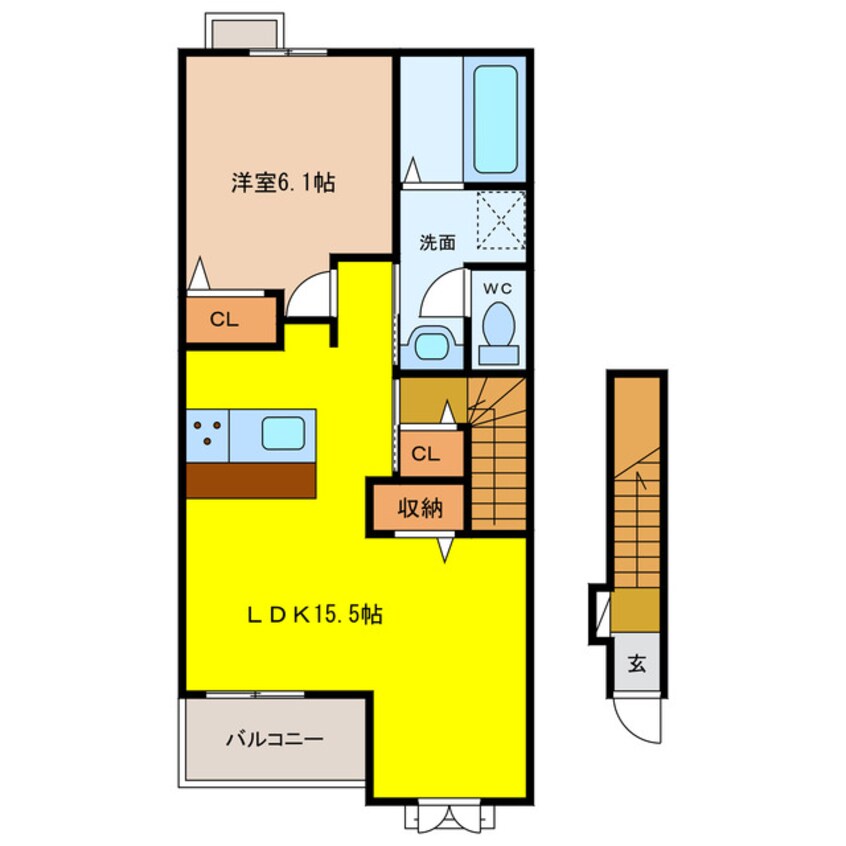 間取図 グランチェルト