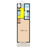 プランドールM 1Kの間取り