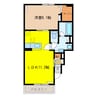 ラルジュール 1LDKの間取り