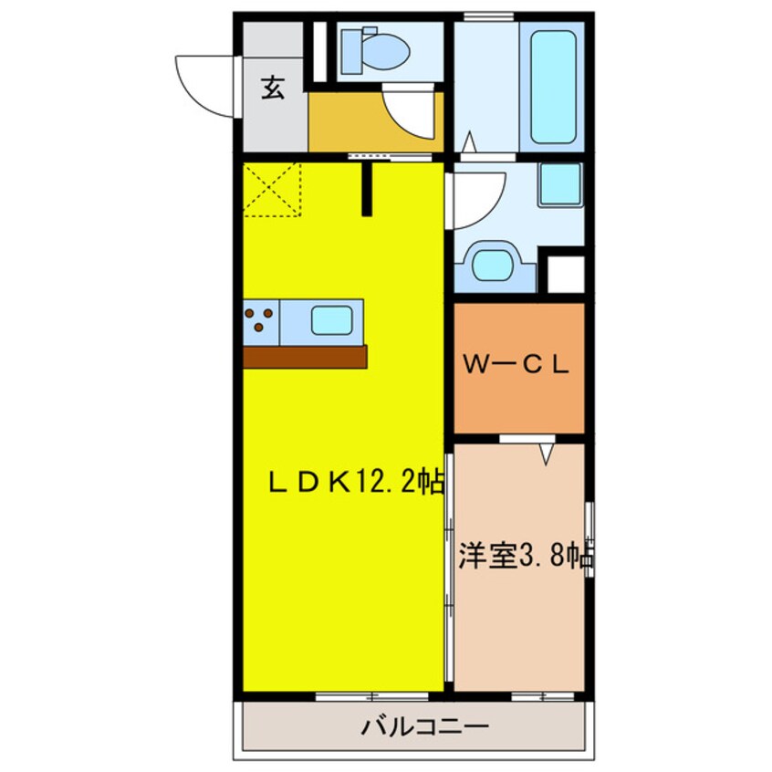 間取図 Ａｎｇｅ（アンジェ）