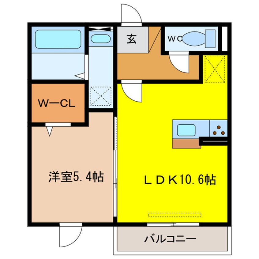 間取図 マシェリS　Ⅲ