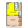 ミクラーシュG 1LDKの間取り