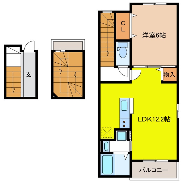間取り図 ラフレシールB
