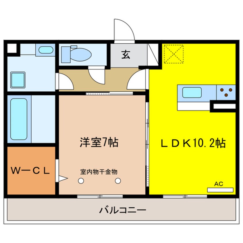 間取図 グランシティクレール