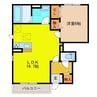 ソレイユＡ（Soleil） 1LDKの間取り