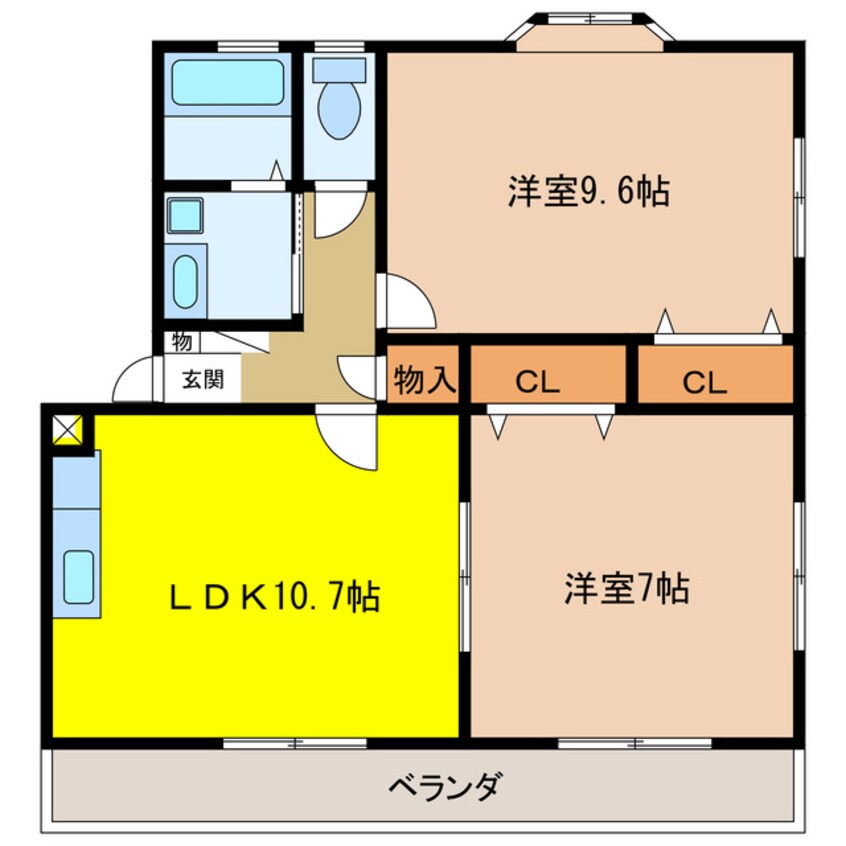 間取図 レディアンスS