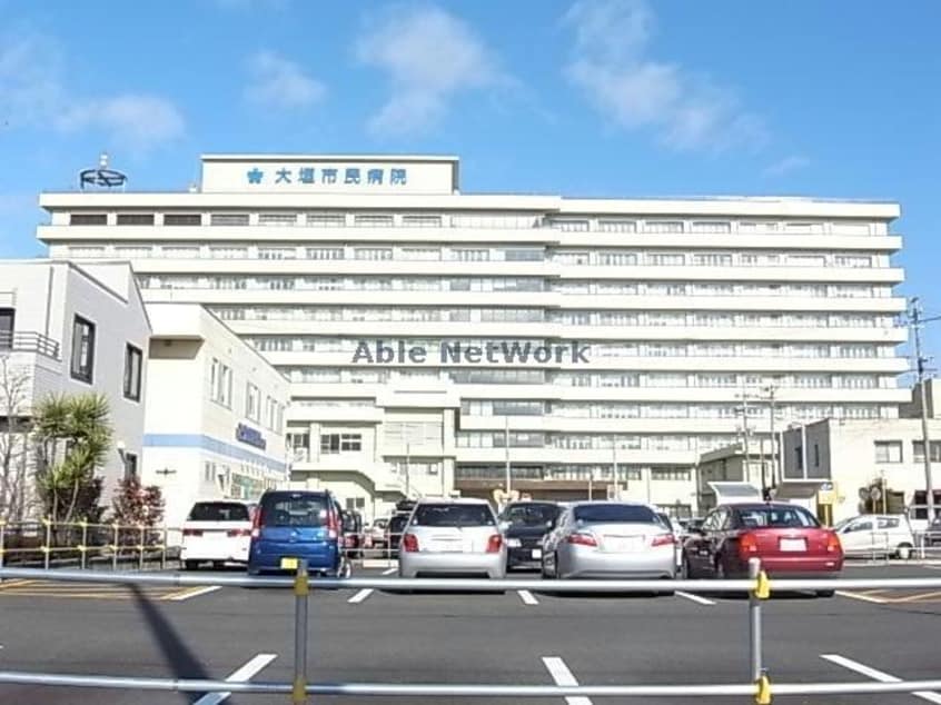 大垣市民病院(病院)まで2195m フルール　スレーヌ